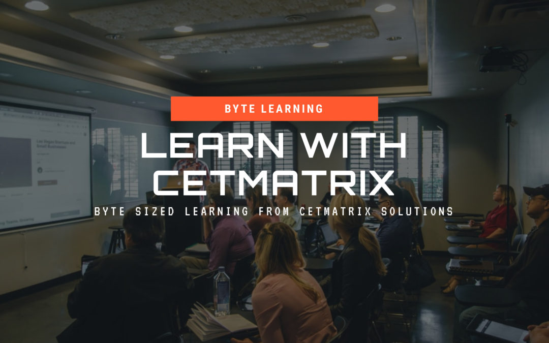 Learn with CETMATRIX Solutions